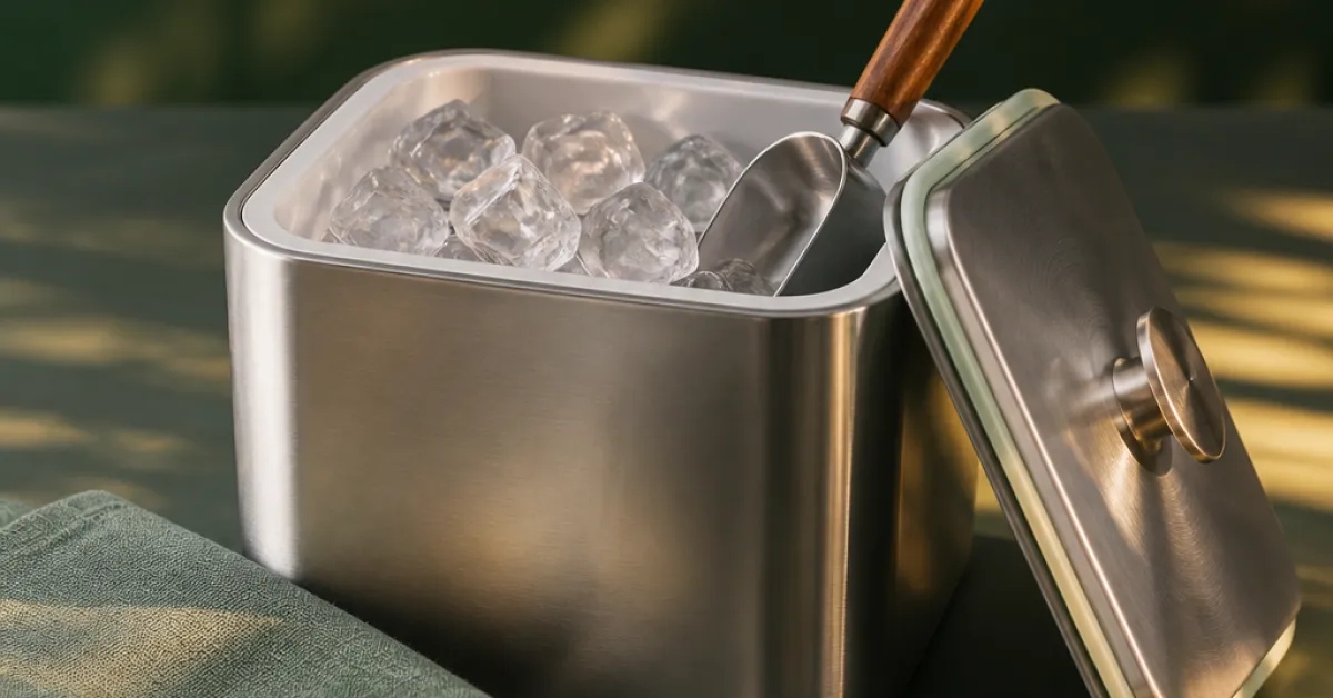 The Best Ice Storage Bins for Home Bars: What Bartenders Use and How to Keep Ice From Sweating