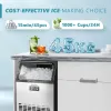 EUHOMY Commercial Ice Maker 45kg/24H Review: a compact workhorse if you treat it right