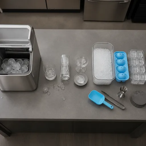 Choosing barware glasses that match your ice maker and storage bin strategy