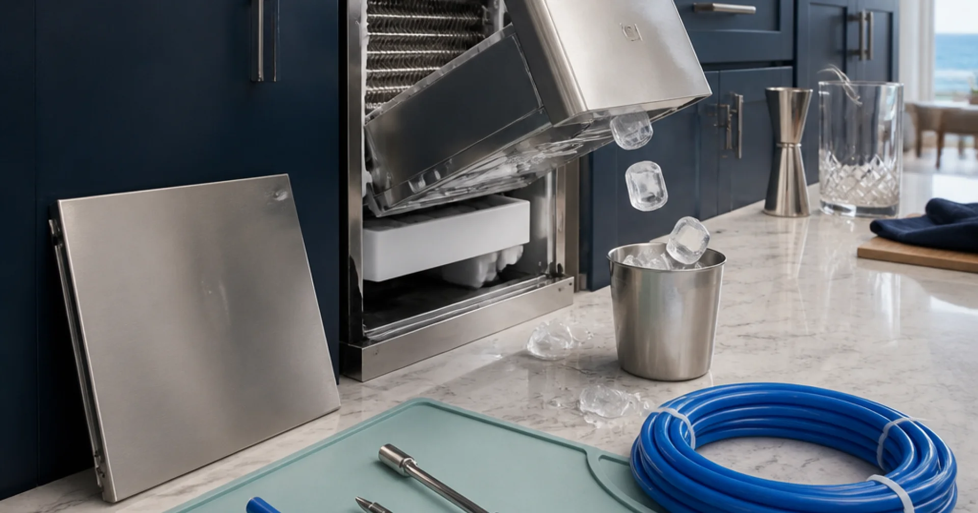 Sub-Zero Rebuilt Its Undercounter Ice Maker From Scratch to Chase the Home Mixology Boom