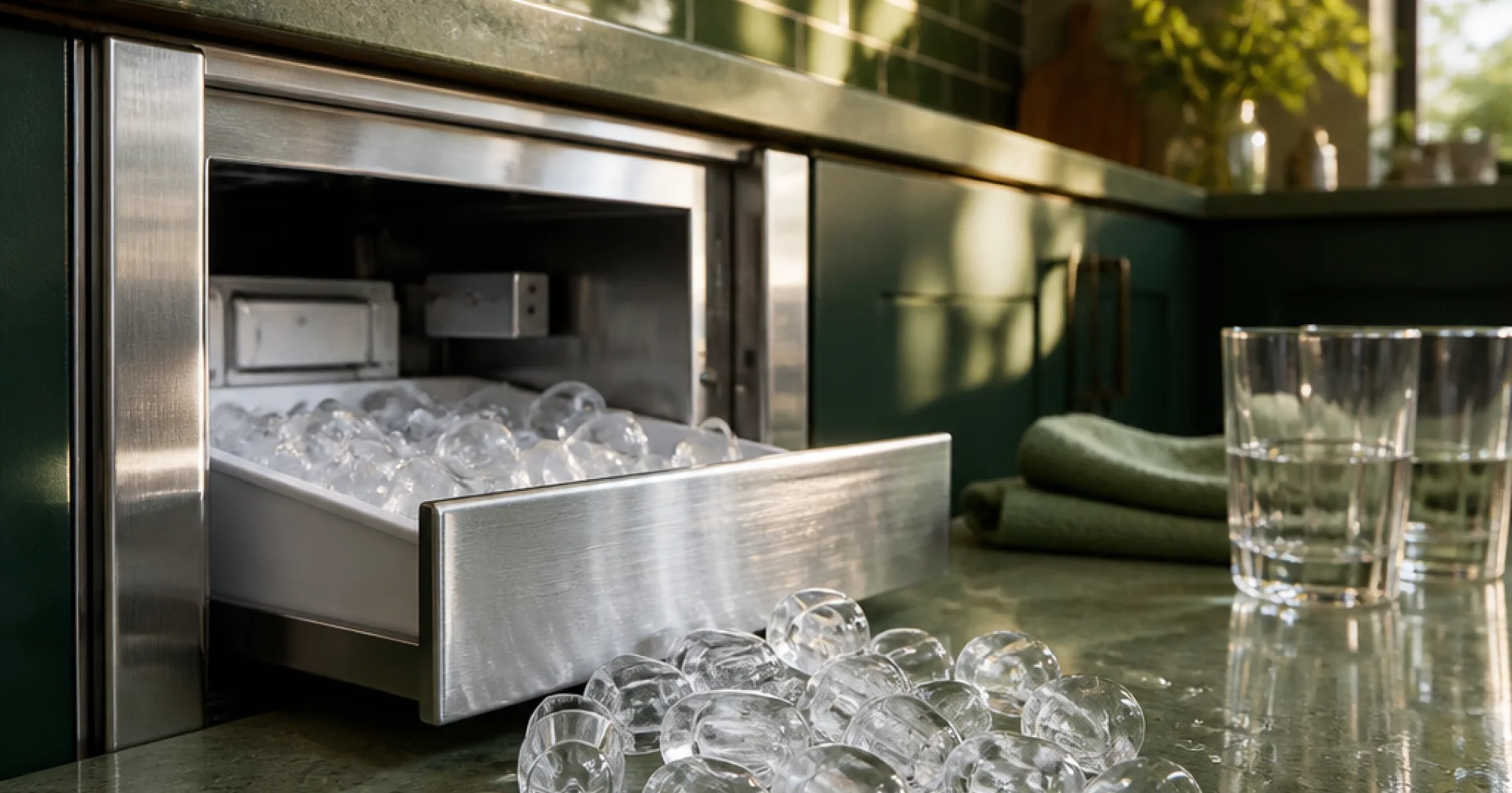 COTLIN Enters the 15-Inch Built-In Ice Maker Segment With a $1,300 Clear Bullet Unit