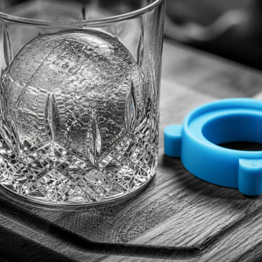Elevating your whiskey ritual with refined luxury whiskey glasses and precise ice maker accessories