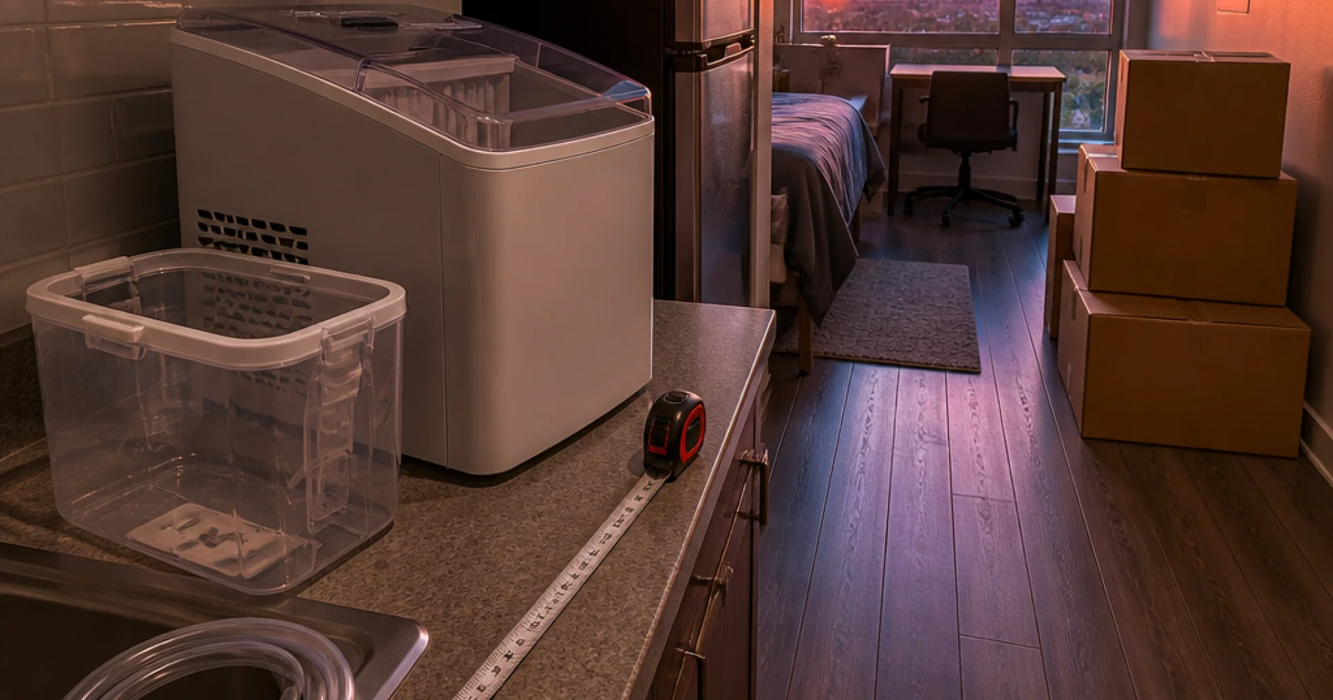 Picking an Ice Maker for a Dorm or First Apartment: Footprint, Noise and the Drainless Question
