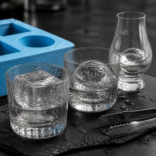 Refined ways to enjoy every type of scotch glass with perfectly crafted ice