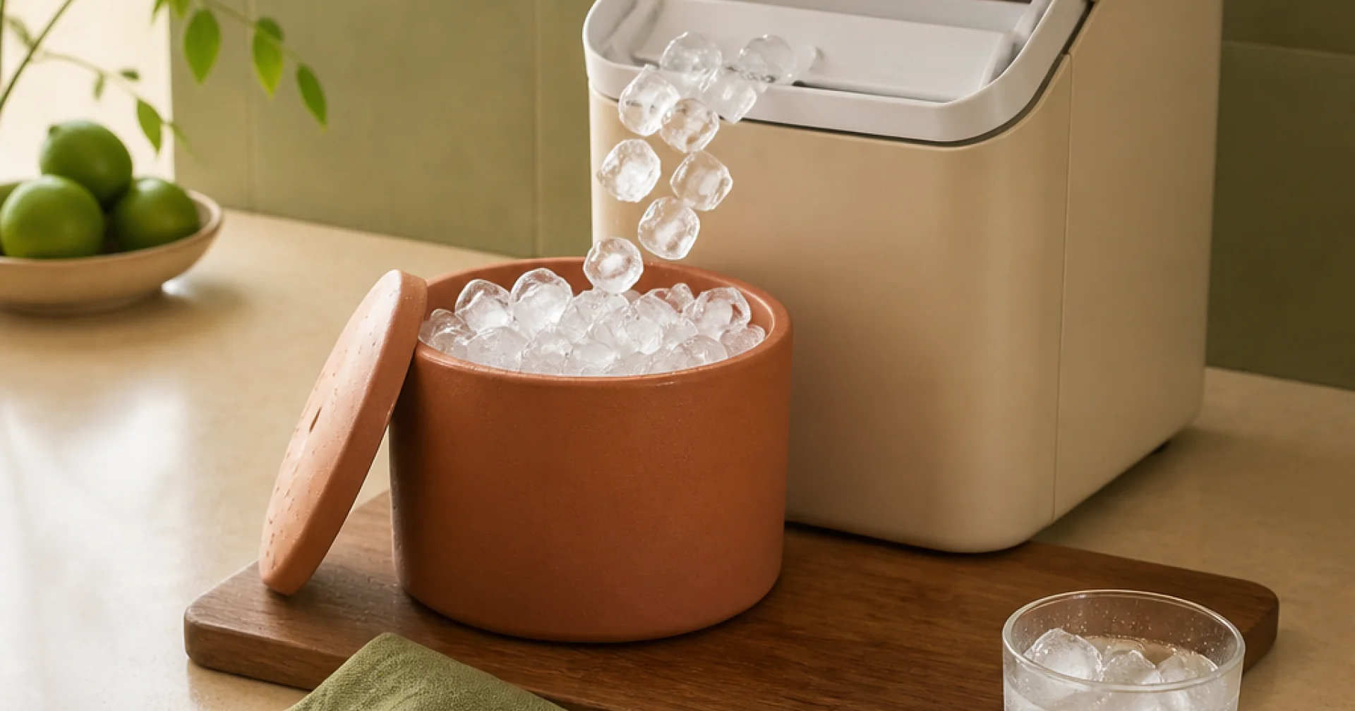 The Ice Scoop, the Bin and the Towel: Three Small Upgrades That Change How You Use a Countertop Ice Maker